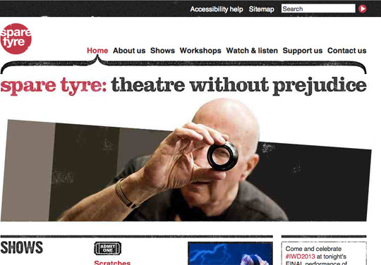 Spare Tyre website
