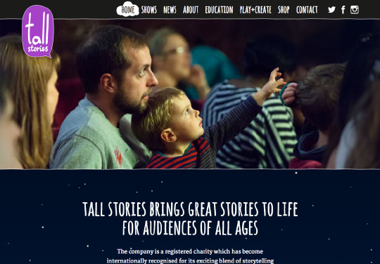 Tall Stories website